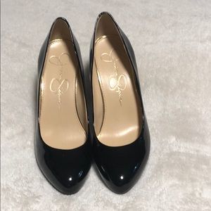 Jessica Simpson Shoes - Black shiny pumps Jessica Simpson Shoes - Black shiny pumps